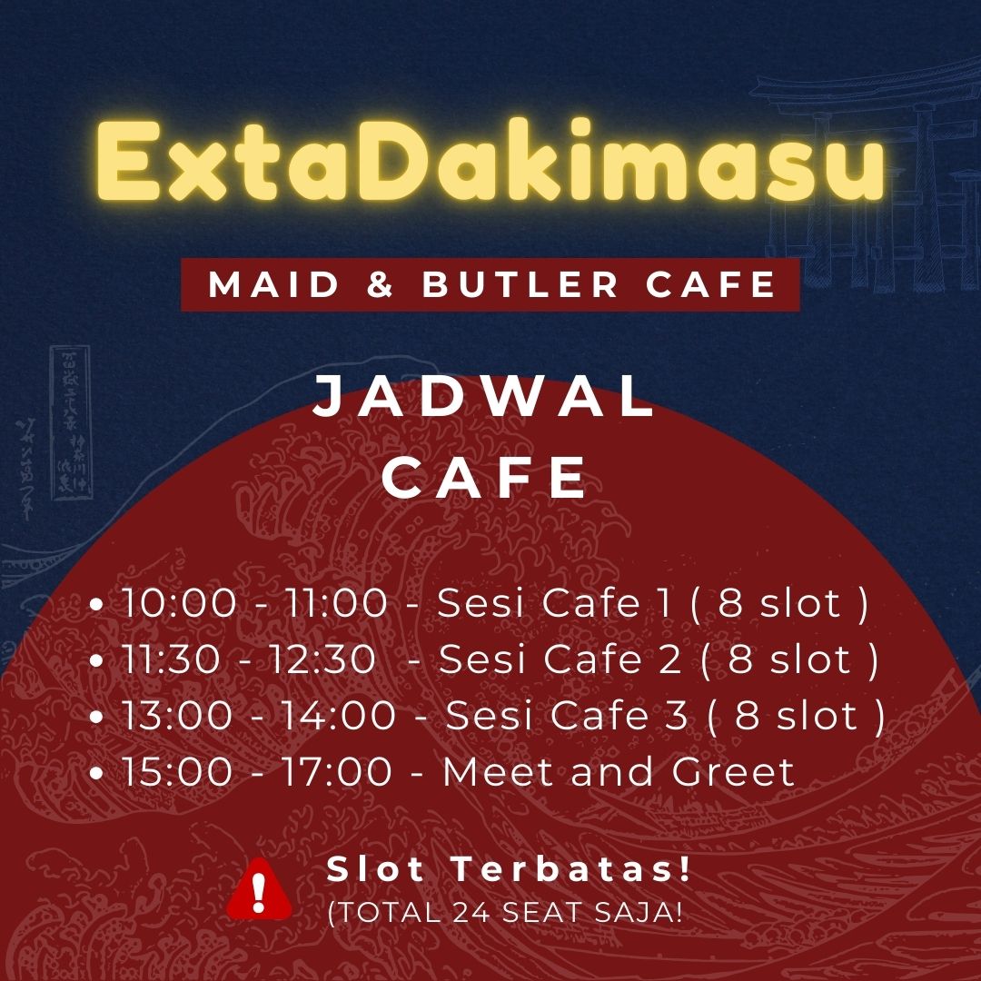 EXTADAKIMASU MAID & BUTTLER CAFE - GALLENT (EXTA CAFE) EXTADAKIMASU MAID & BUTTLER CAFE - GALLENT (EXTA CAFE)